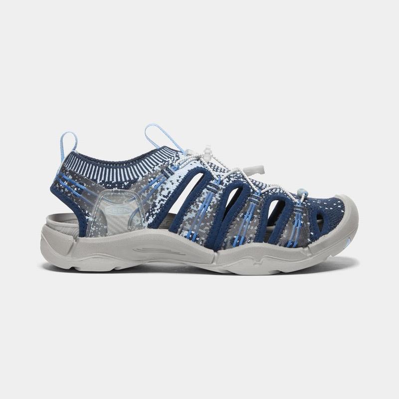 Keen Evofit One Hiking Sandals Canada - Keen Womens Sandals Blue (LERJ86421)